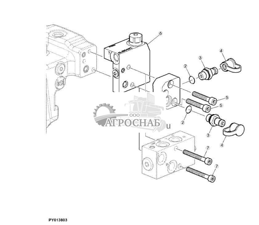 БЛОК КЛАПАНОВ, TLS 